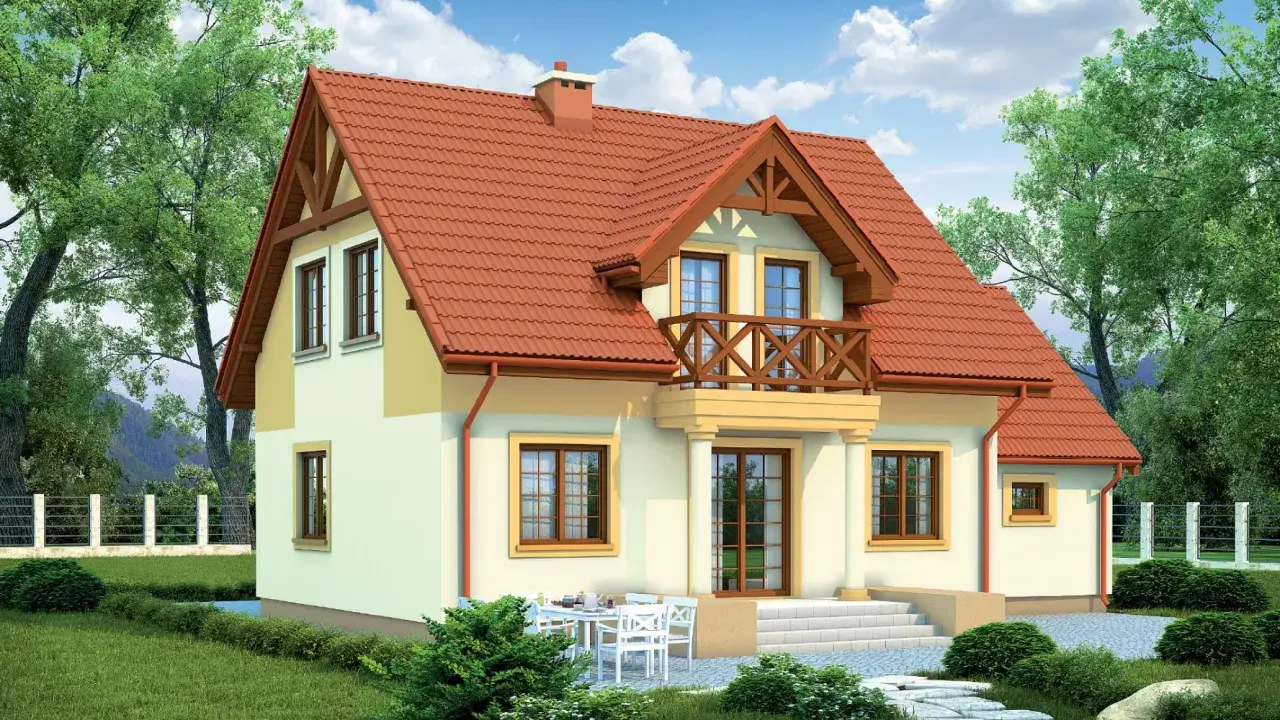 Jaki kolor elewacji do ceglastej dachówki? Zaskakujące połączenia kolorystyczne.